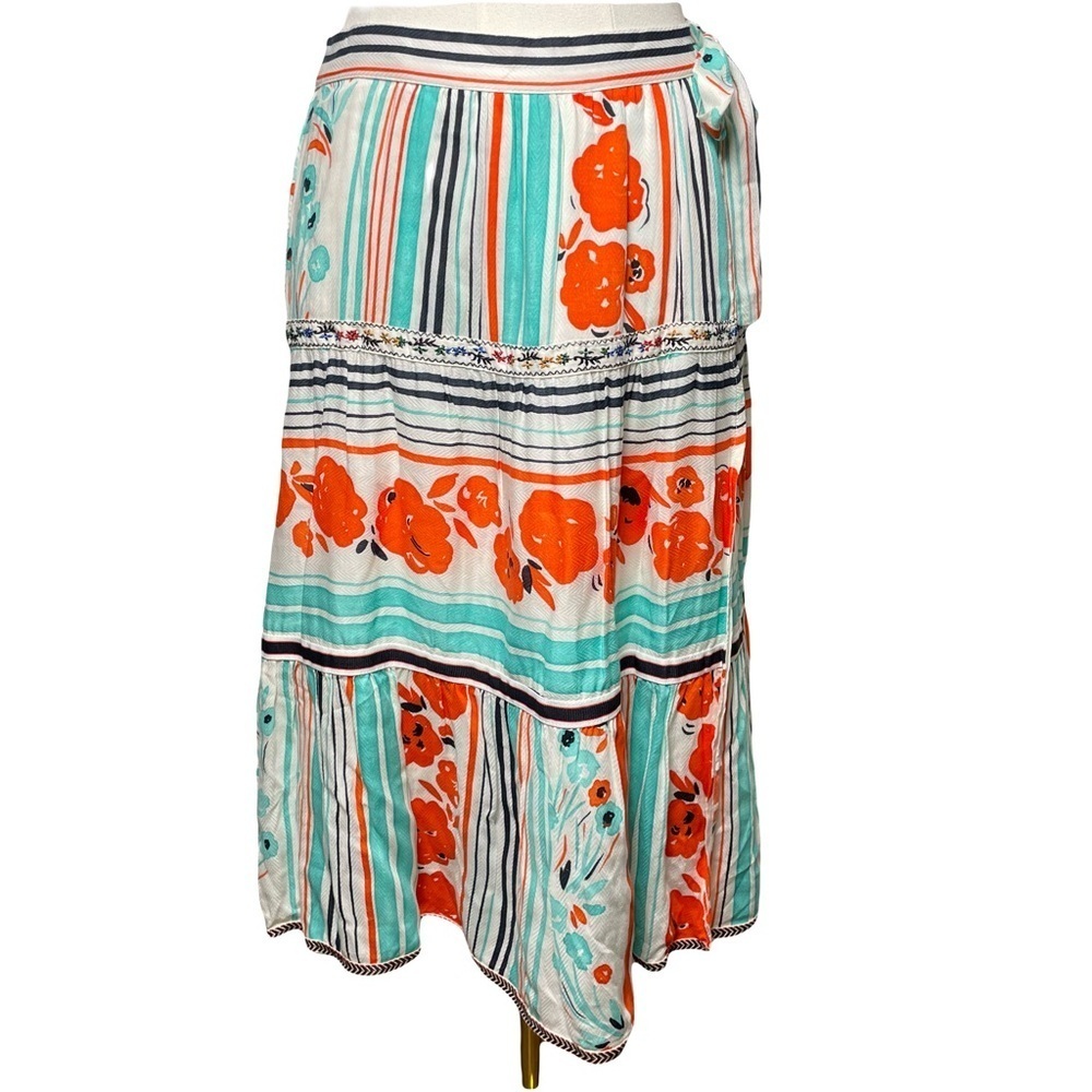 New Anthropologie Frida Wrap Skirt Size S